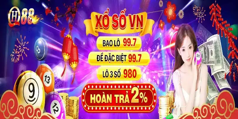 Xổ số QH88 thưởng lớn cực đã